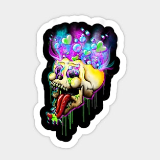 NeonHorrorChaos Sticker